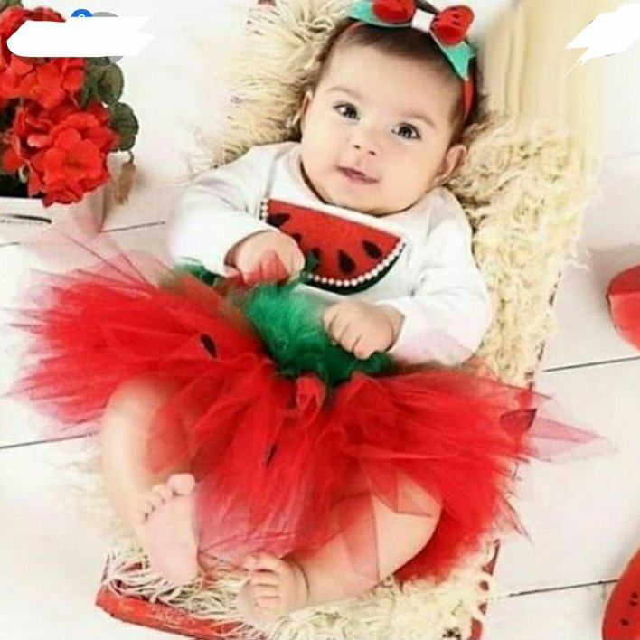 لباس دخترانه یلدایی 1ساله