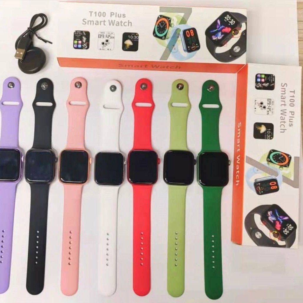 ساعت هوشمند سری7 مدل  T100 PLUS دارای امکانات مختلف کیفیت عالی