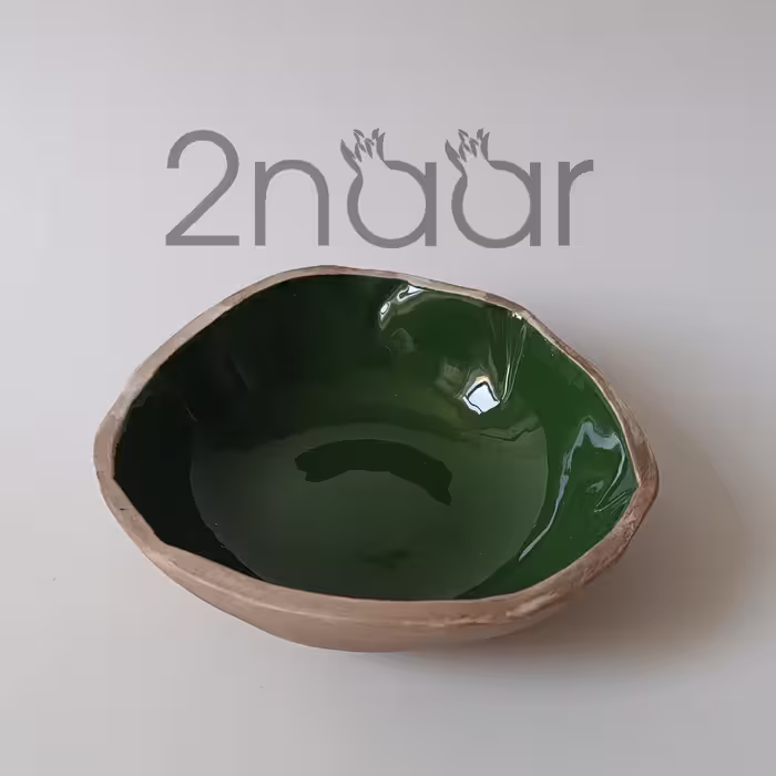 پیاله دفرمه دستساز کوچک 