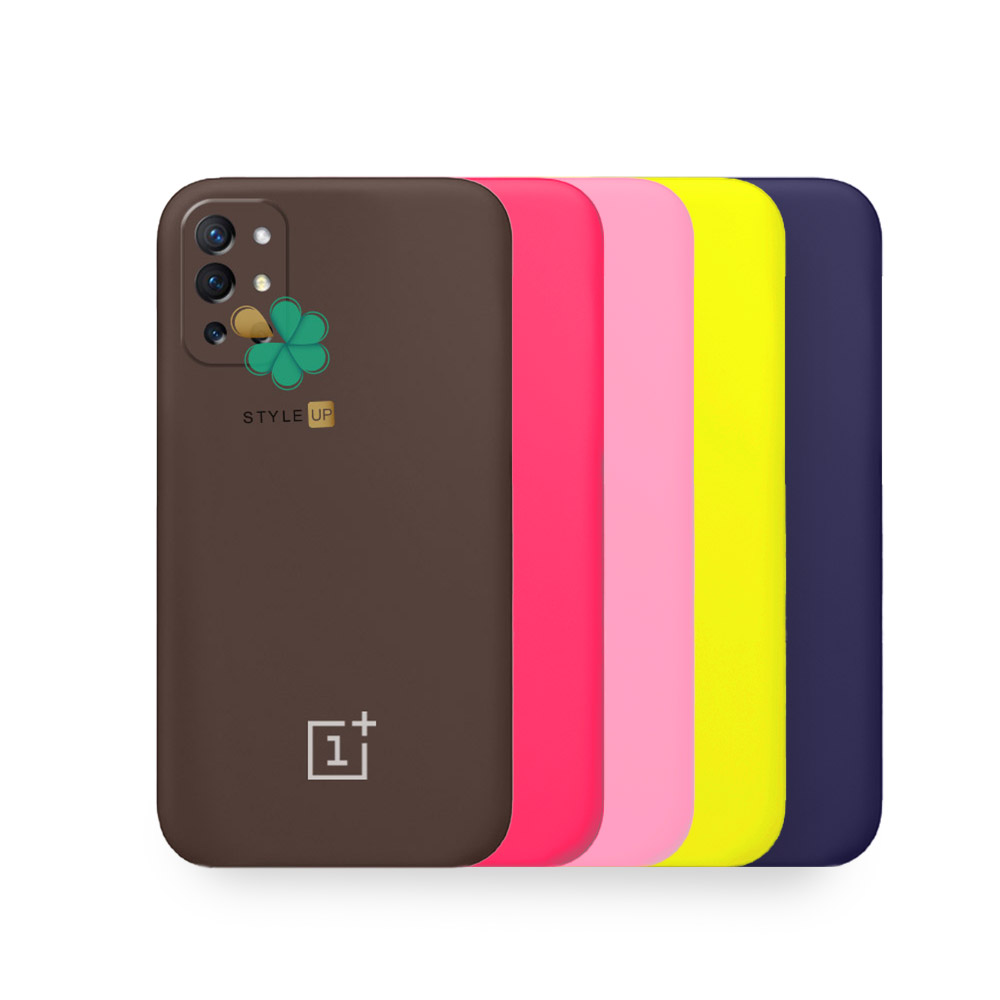 قاب گوشی وان پلاس OnePlus 9R مدل سیلیکونی محافظ لنز دار