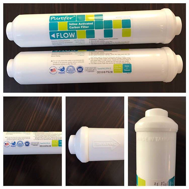 فیلتر پست کربن اورجینال محصول شرکت پیوریفر tankpac تایوان(ارسال رایگان)