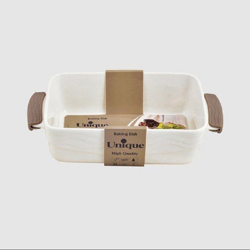 یونیک ظرف سرامیک دسته سیلیکون کد 1055