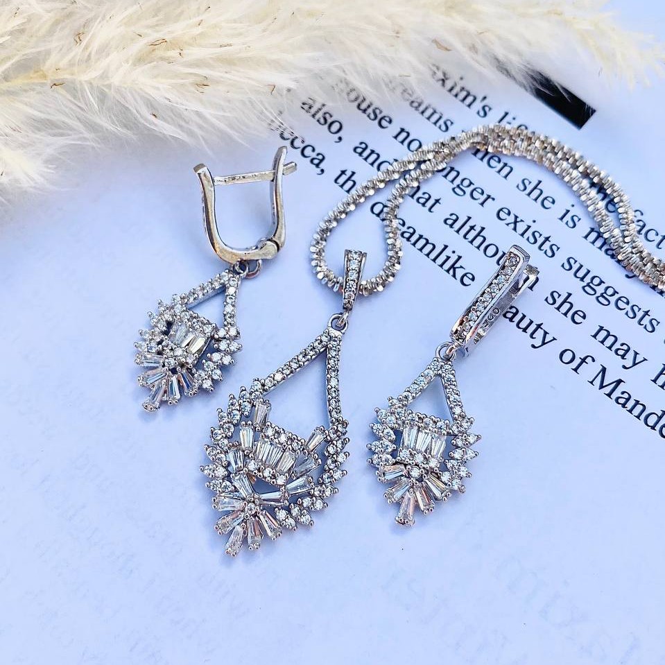 نیمست جواهری نقره خالص