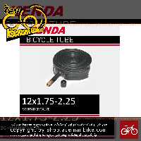 تیوپ دوچرخه کندا والو آمریکایی سایز 12 با پهنای 1.75 KENDA TUBE SIZE 12x1.75