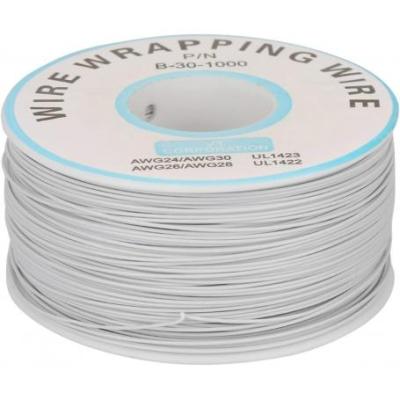 سیم وایرپ WRAPPING حلقه ای سفید کد B-30-1000