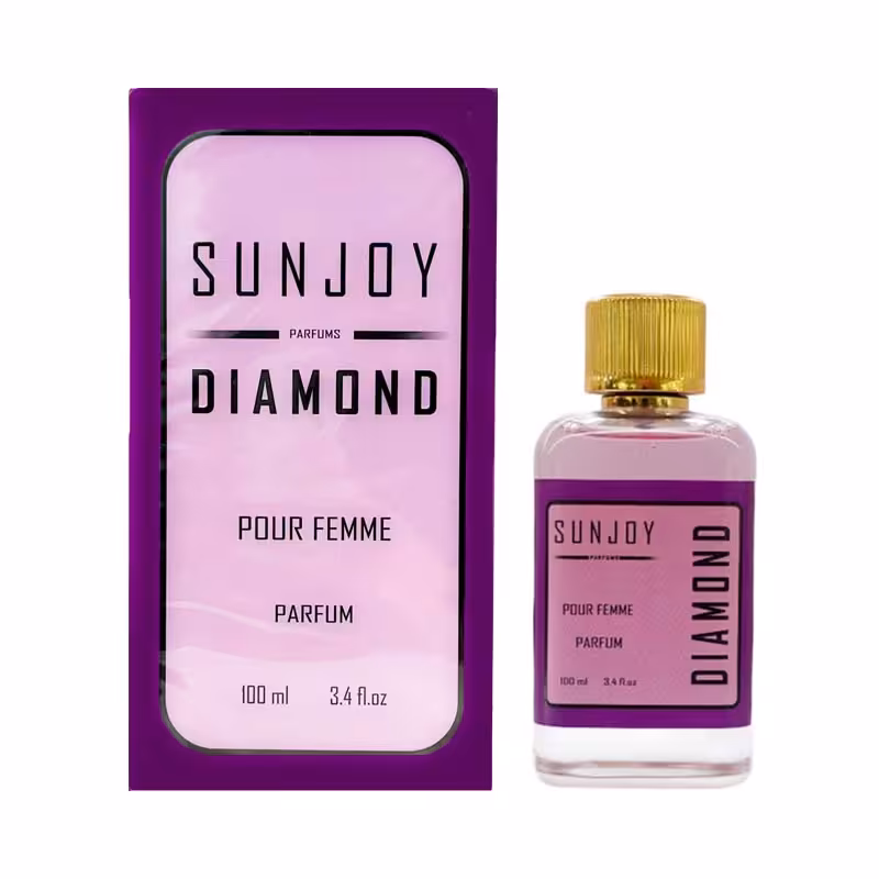 عطر زنانه پرفیوم | سان جوی SUNJOY | مدل Diamond | حجم 100 میل