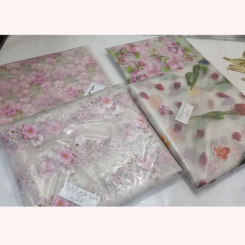 سفره 6 نفره ضخیم طرح ایتالیا با طرح های متنوع