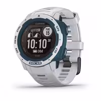 ساعت هوشمند گارمین مدل Instinct Solar Surf Edition Cloudbreak با بند سیلیکونی