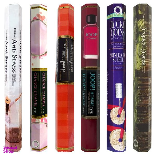 عود دارشان مدل ترکیبی کد Mix665 مجموعه 6 عددی