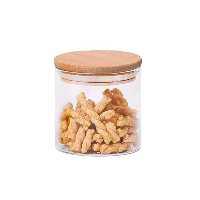 بانکه (جا حبوباتی) 1 عددی بامبو شیشه ای پیرکس مدل H8D6 کد Gw90301018