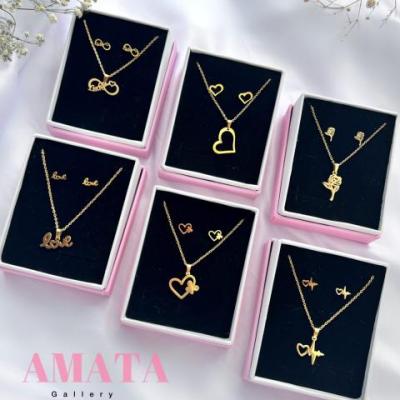 نیمست استیل طلایی