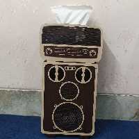 جعبه دستمال وسطل زباله