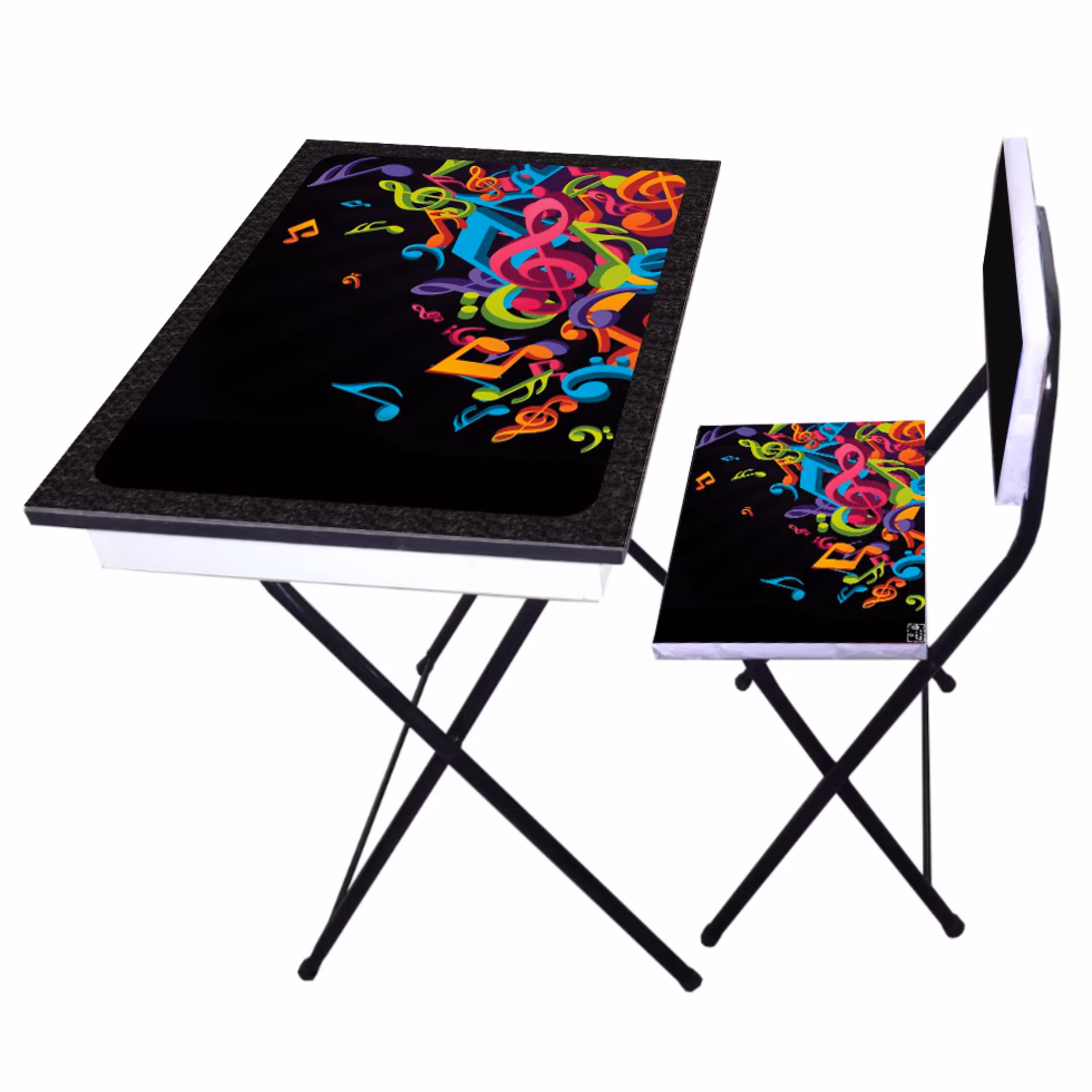 ست میز تحریر و صندلی مدل Color music