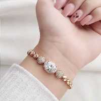 دستبند تک نگین ژوپینگ