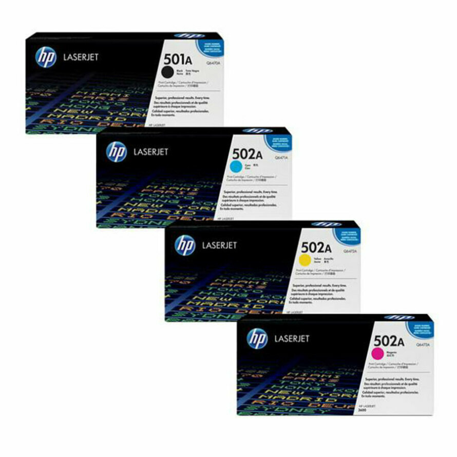 پک کارتریج اچ پی 501A-502A