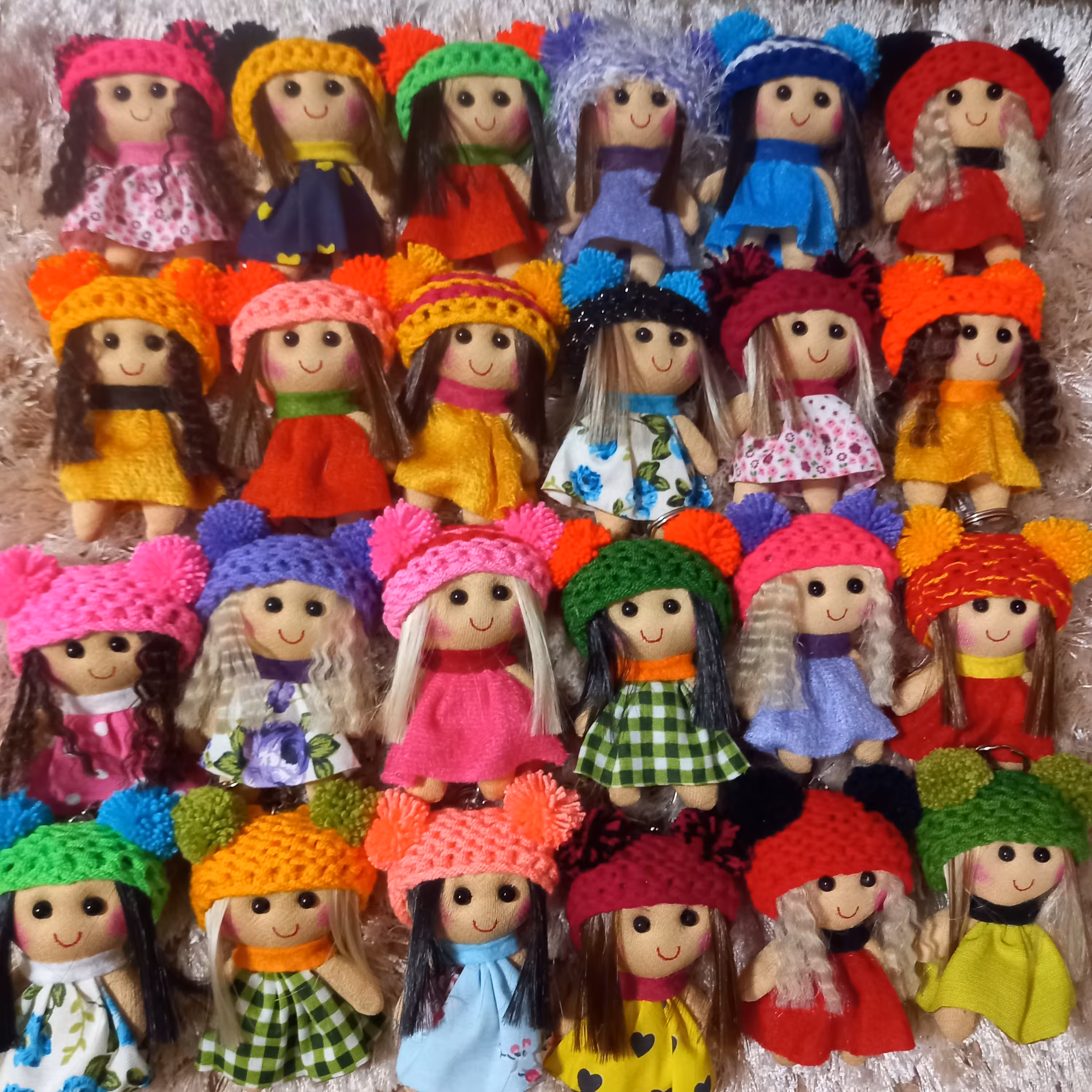 عروسک دست دوز پوپک کوچولو