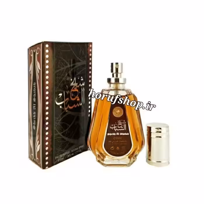 ادکلن شیخ الشباب 50میل ساخت امارات برند ارض الزعفران