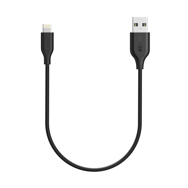 کابل تبدیل USB به لایتنینگ انکر مدل A8114 PowerLine طول 0.3 متر