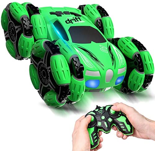 ماشین کنترلی شارژی چرخشی دورانی 360 درجه جدید استانت STUNT CAR