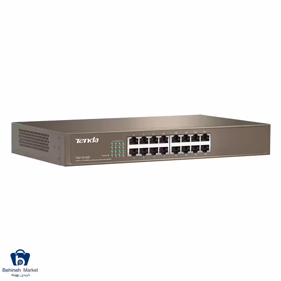 سوییچ 16 پورت تندا مدل TEF1016D