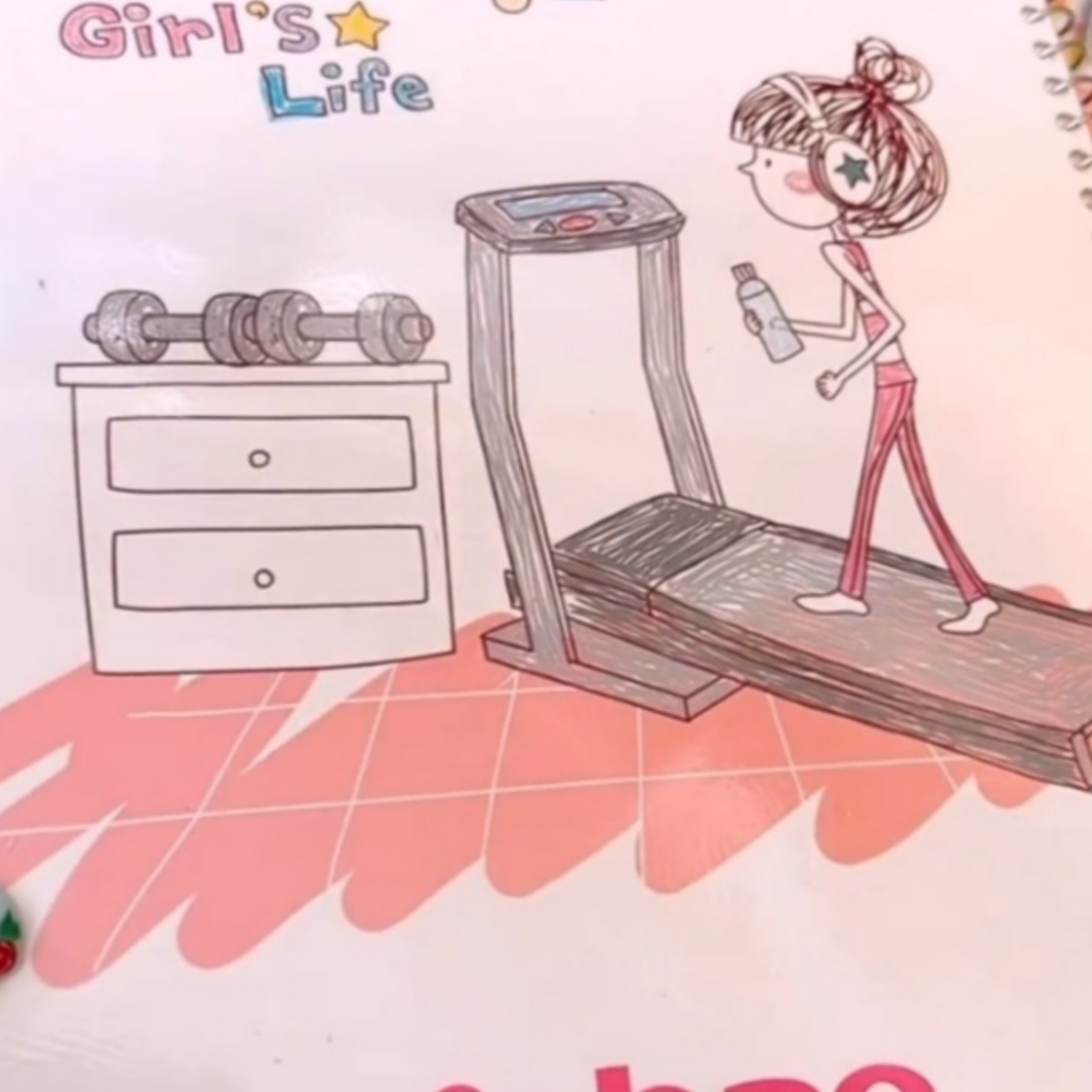 دفتر 50 برگ خط دار جهان مجلد و سیمی بسیار باکیفیت در 6 طرح