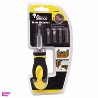 پیچ گوشتی جغجغه‌ ای سامکو (Samco) مدل YP-UN-06 مجموعه 6 عددی