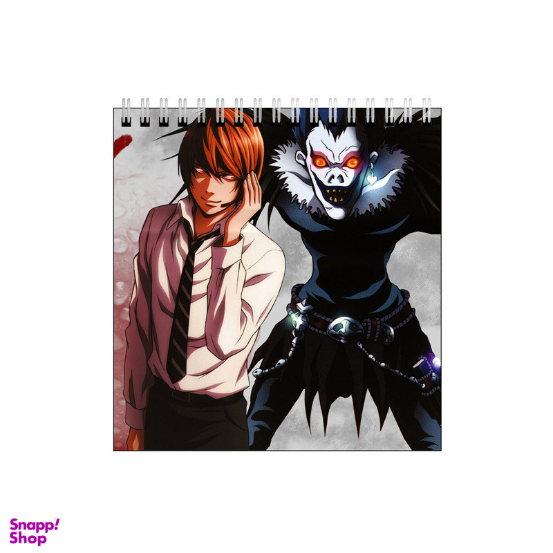 دفتر طراحی ۶۰ برگ طرح انیمه دفتر مرگ کد 0116752