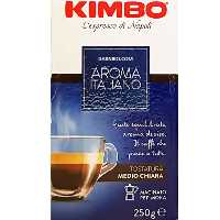 قهوه آروما ایتالیانو کیمبو پودری 250 گرمی پاکت وکیوم KIMBO