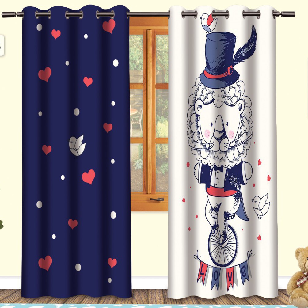 پرده چاپی  پانچ  اتاق کودک کد 837