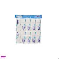 دستمال کاغذی 100 برگ بی تا مدل White بسته 10 عددی