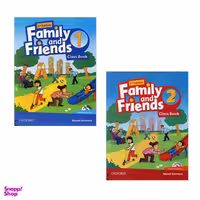 کتاب Family and Friends 1_2 Second Edition British اثر جمعی از نویسندگان انتشارات ابداع 2 جلدی