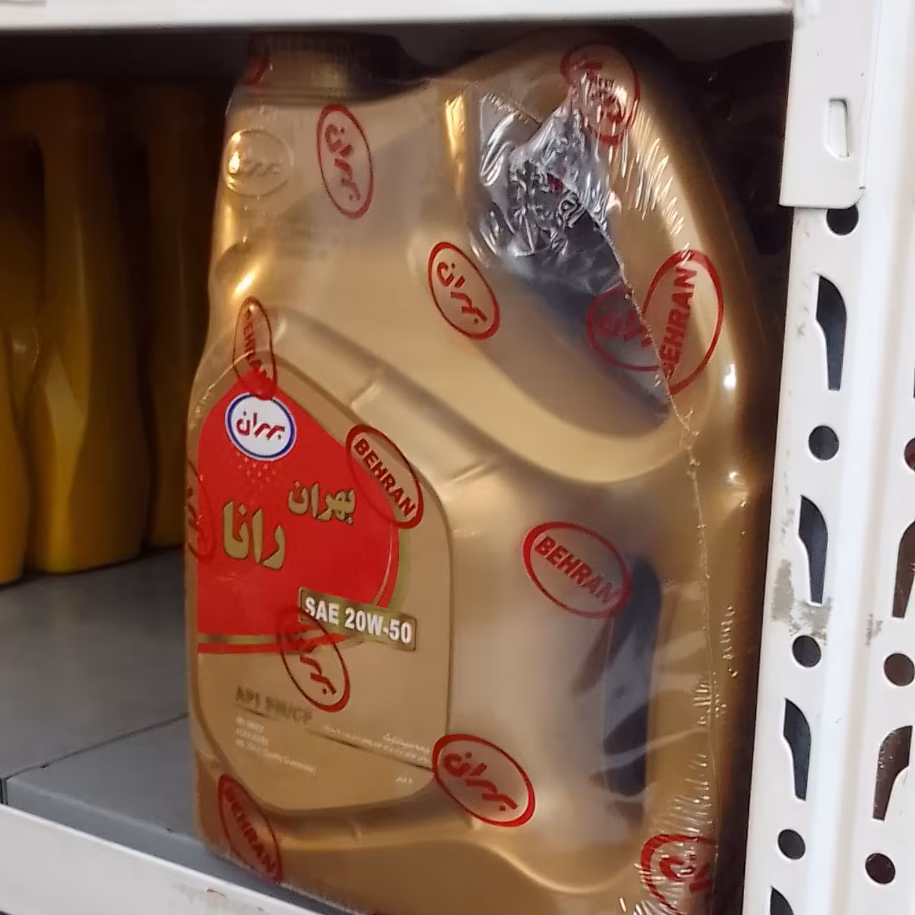 روغن موتور بهران رانا 20w50 sm نیمه سنتتیک چهار لیتری 