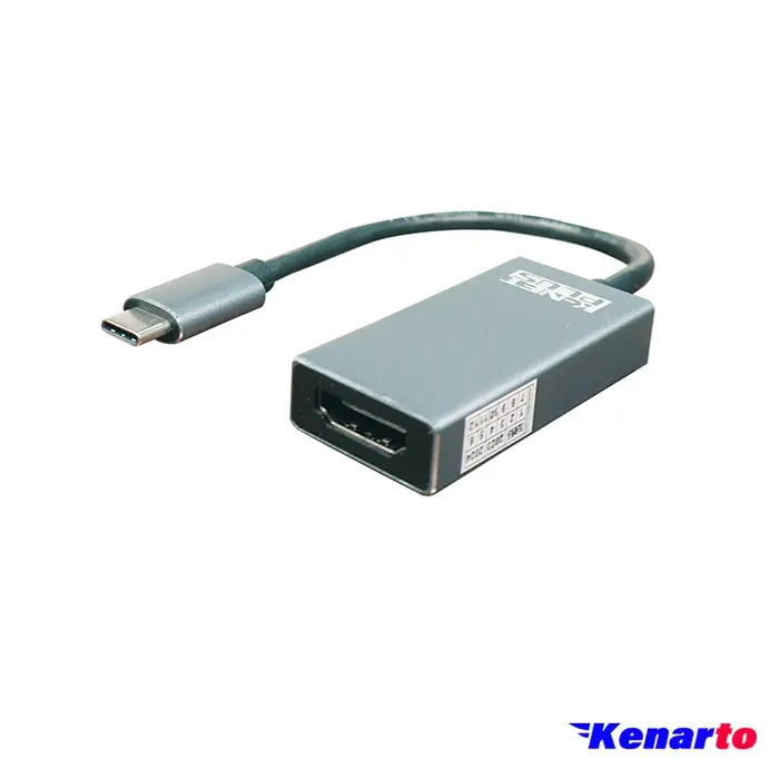 تبدیل USB-C به HDMI کی نت پلاس مدل KP-COCM2HD02 4K