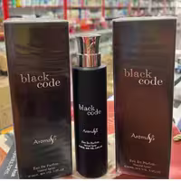 ادکلن black code سایز 100میل شرکت اروماسو
