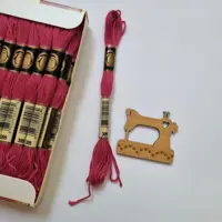 نخ گلدوزی پنگوئن صورتی تیره کد309