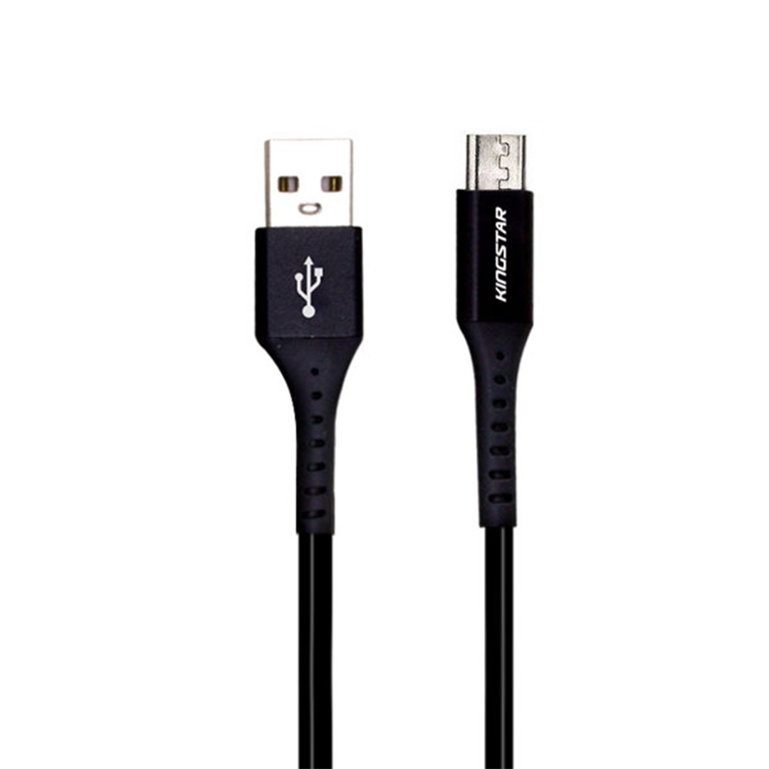 کابل شارژ میکرو  1.2 متری مدل KS65A برند کینگ استار