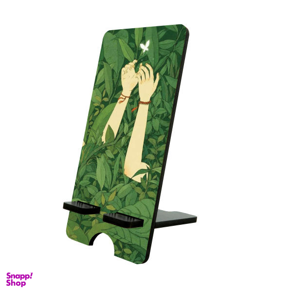 پایه نگهدارنده گوشی موبایل و تبلت طرح دختر کد 0585317