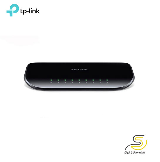سوئیچ 8 پورت گیگابیت و دسکتاپ تی پی لینک مدل New Design TL-SG1008D