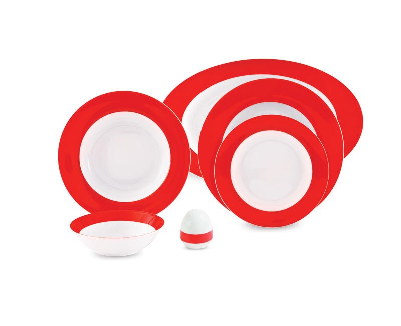 سرویس چینی زرین طرح گیلاس 28 پارچه