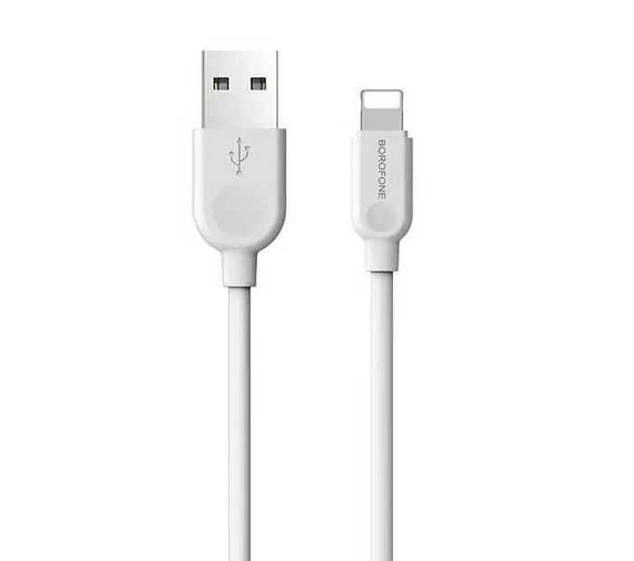 کابل تبدیل USB به لایتنینگ بروفون مدل BX14  طول 1 متر