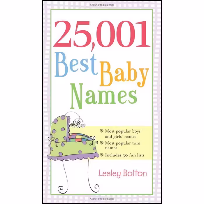 کتاب زبان اصلی  Best Baby Names اثر Lesley Bolton