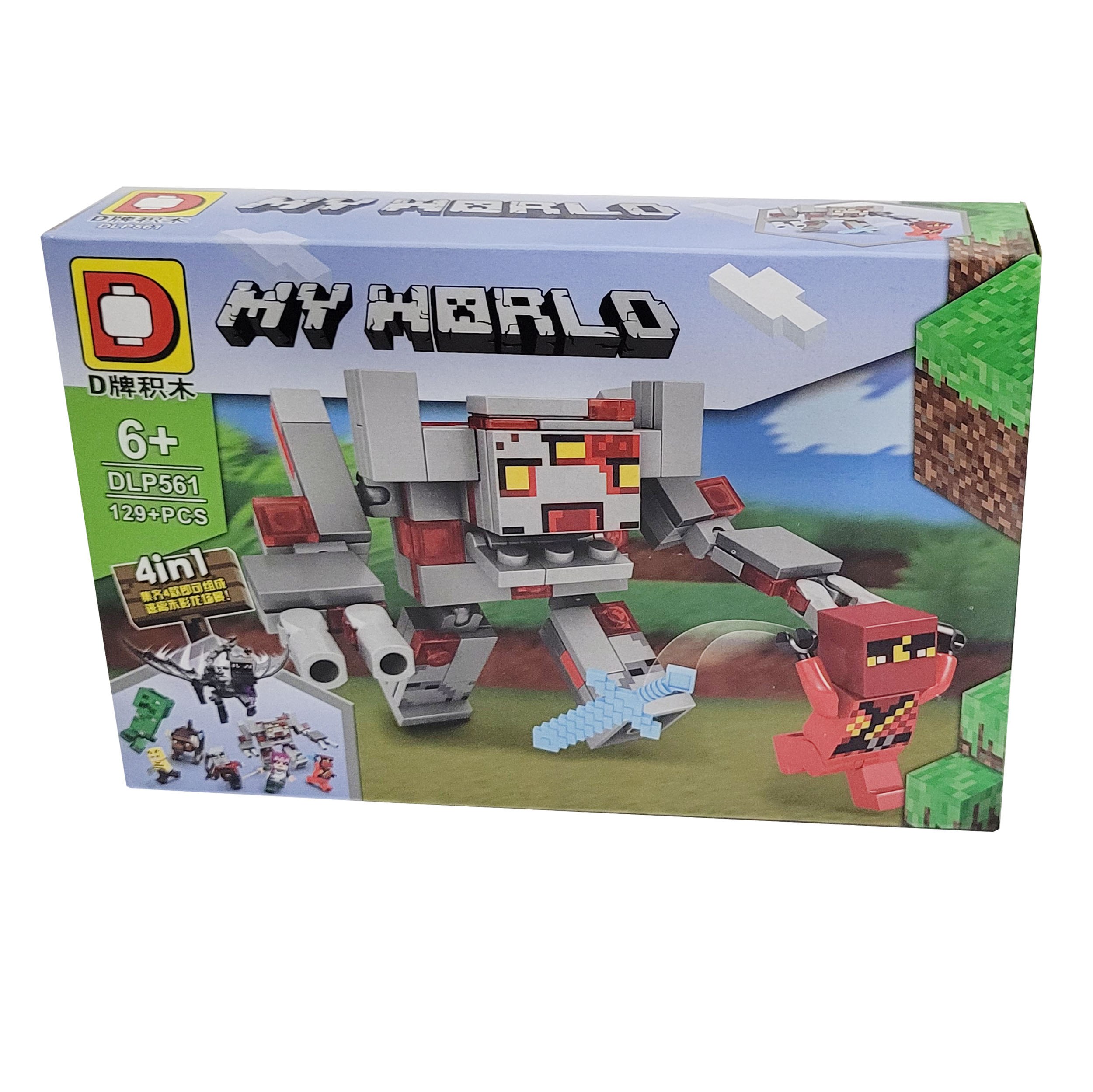 ساختنی مدل ماینکرافت کد 100