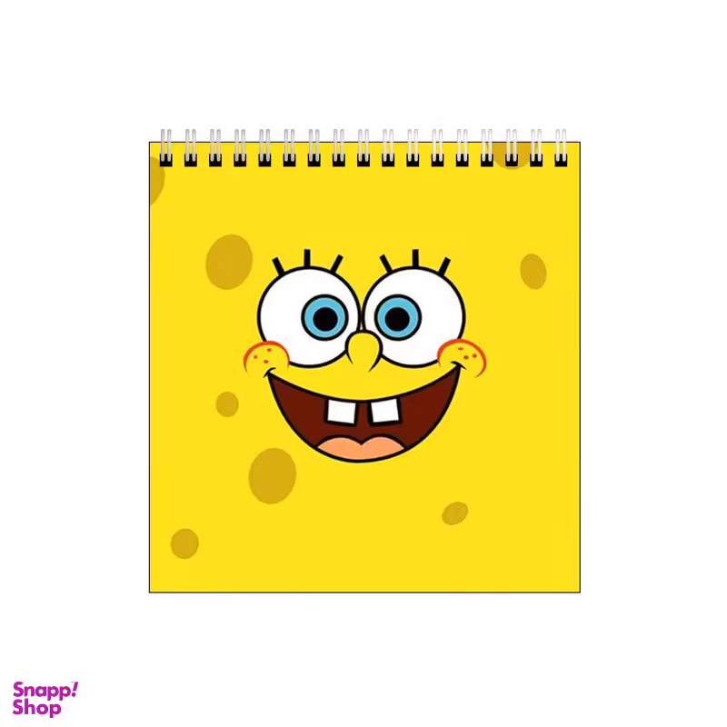 دفتر طراحی بامبیلیپ طرح صورت باب اسفنجی کد 3433668