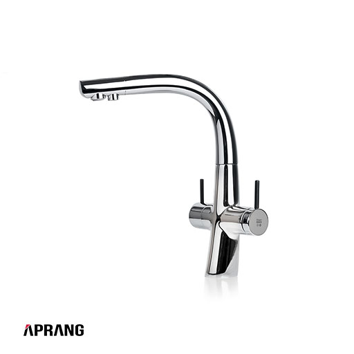 شیر آشپزخانه کی دبلیو سی مدل زو تصفیه - Zoe Purification - رزگلد براق