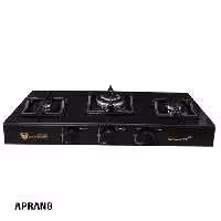 اجاق گاز صفحه ای هافنبرگ مدل 1007B - مشکی