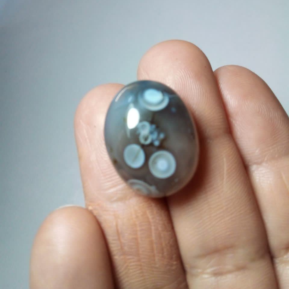 عقیق باباقوری 4 چشم کلکسیونی