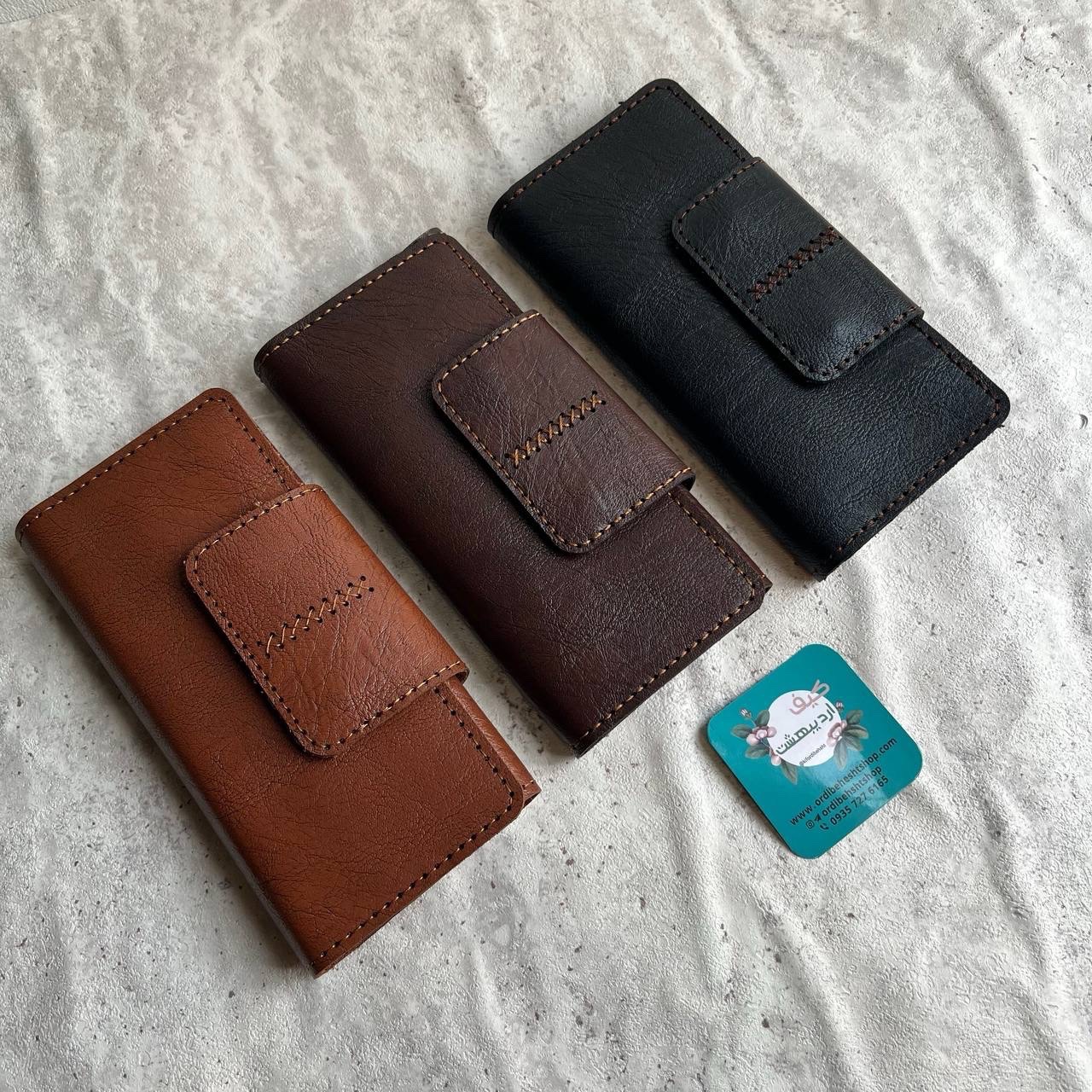  چرم دست دوز کیف پول چرم دست دوز 