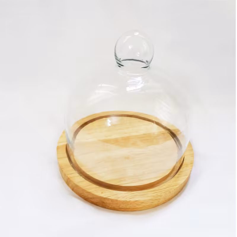 ظرف کره خوری و پنیر خوری  زیره چوبی بسیار زیبا