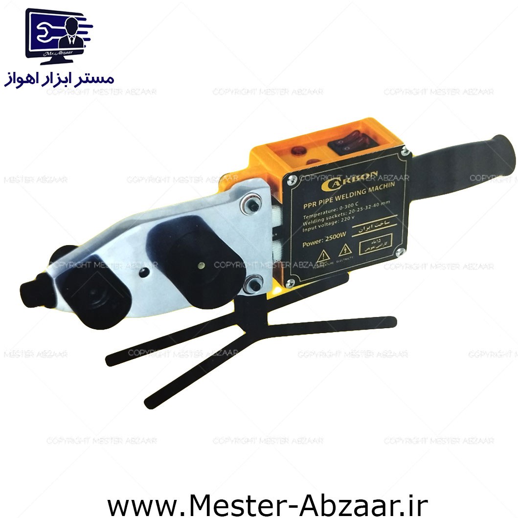 اتو لوله 2500 وات گوشه زن کربن 15 ماه گارانتی مدل CARBON 2500W