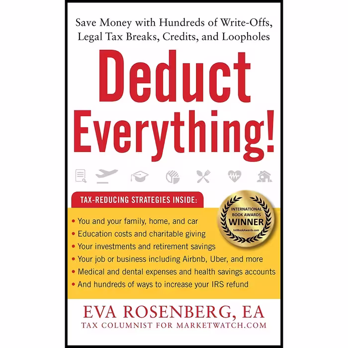 کتاب زبان اصلی Deduct Everything اثر Eva Rosenberg انتشارات Humanix Books